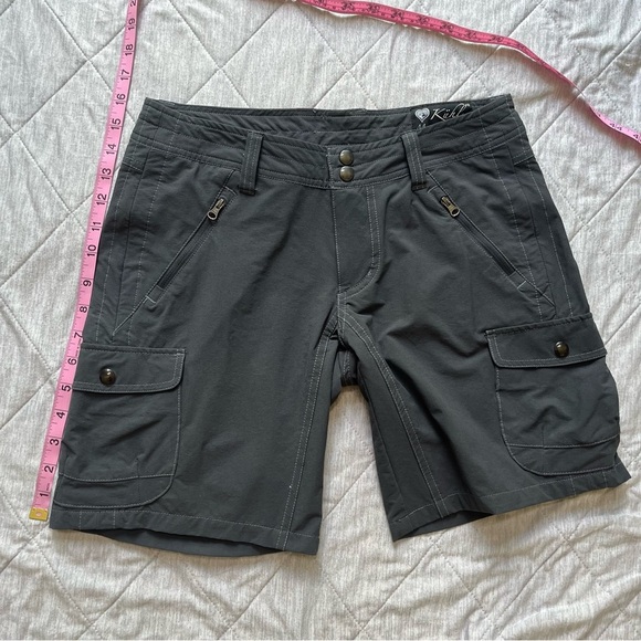 Kuhl Mountain Culture Cargo Shorts with Relaxed Fit and Outdoor Fabric Sz 4 - Picture 6 of 7